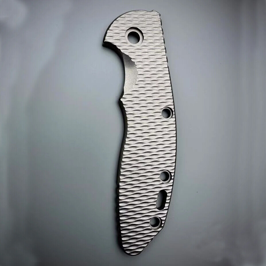 1 Pc TC4 Titanium Alloy Handle Scale for Rick Hinderer Knives XM18 3.5” Knives