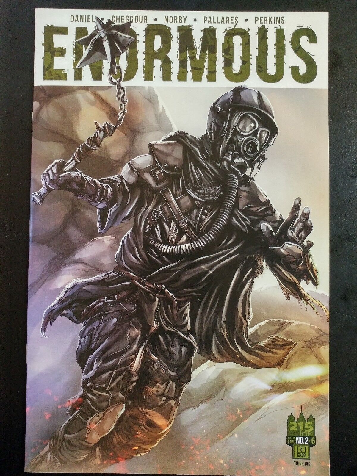 ENORMOUS #8a (Season 2 #2) (2015, 215 INK Comics) ~ VF/NM Book 