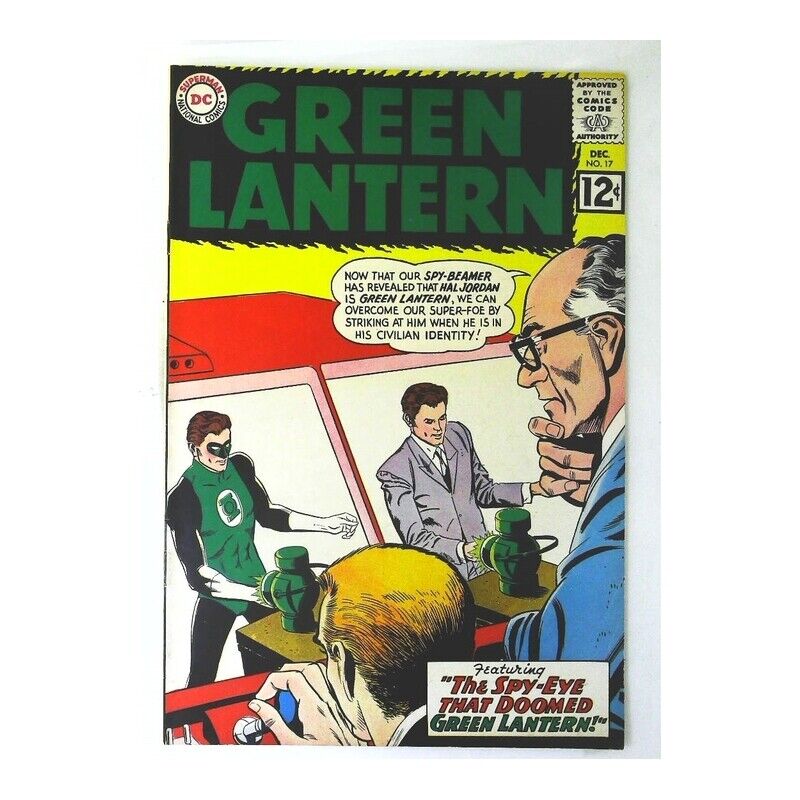Green Lantern (1960 series) #17 in Very Fine minus condition. DC comics [w