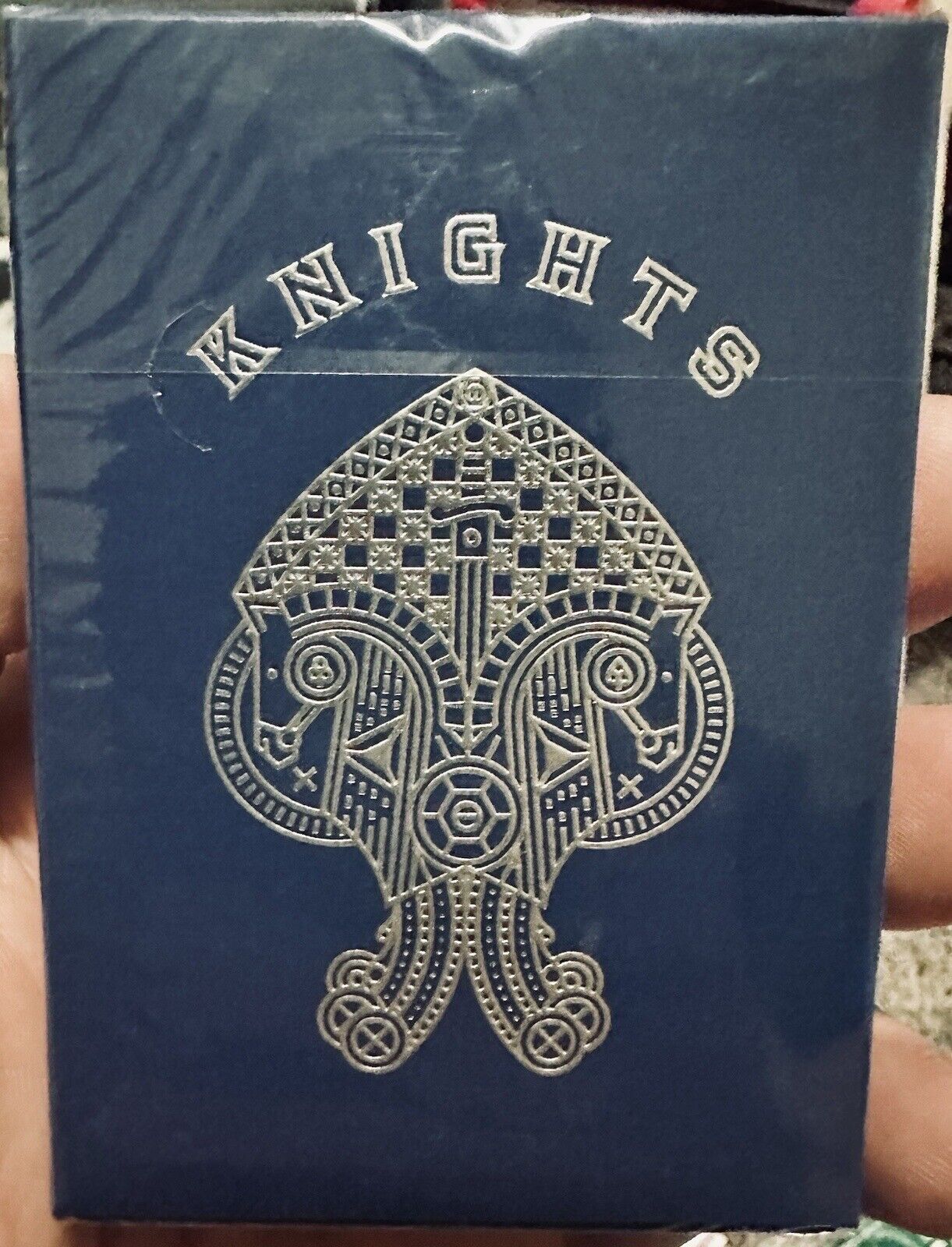 Ellusionist Chris Ramsay Blue Knights Playing Cards Limited Sealed Poker Deck