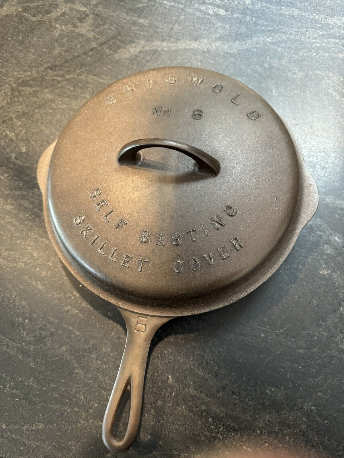 Griswold No. 8 Skillet and Lid