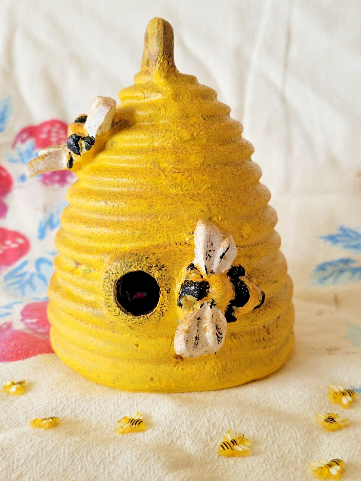 Beehive hand painted and sealed