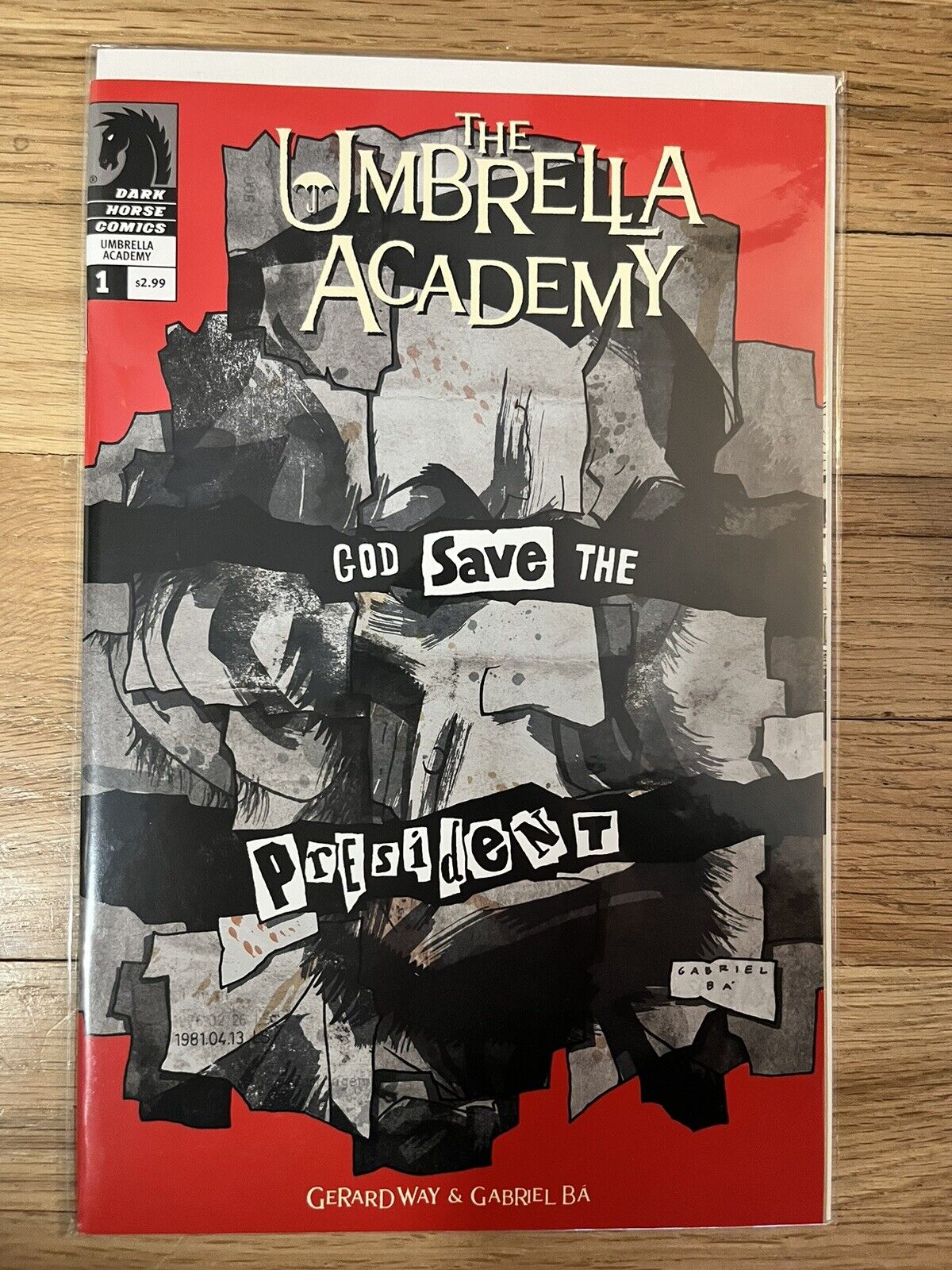 Umbrella Academy: Dallas #1 First Print 2007