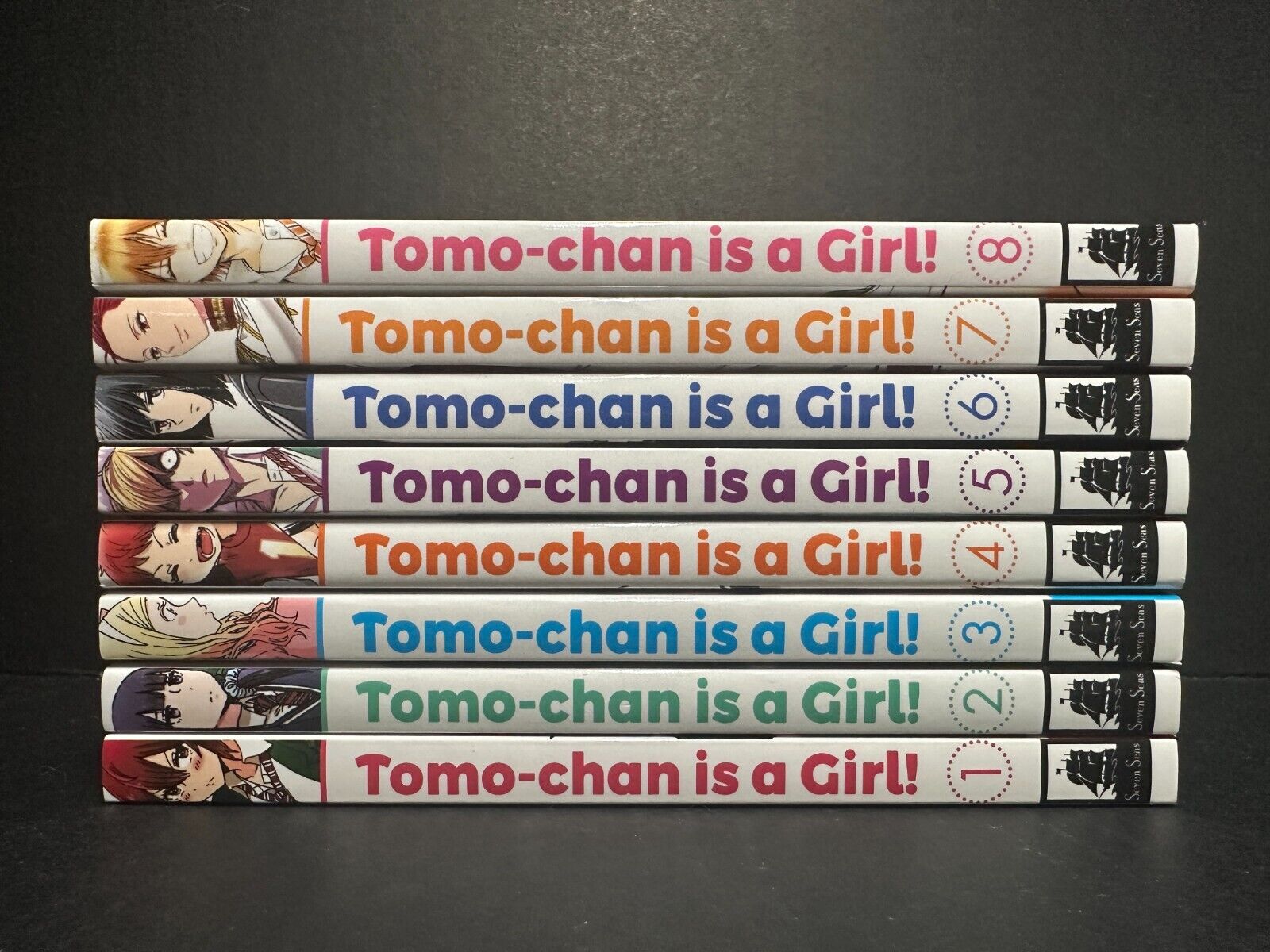 Tomo-Chan is a Girl Manga Volumes 1-8 Brand New English