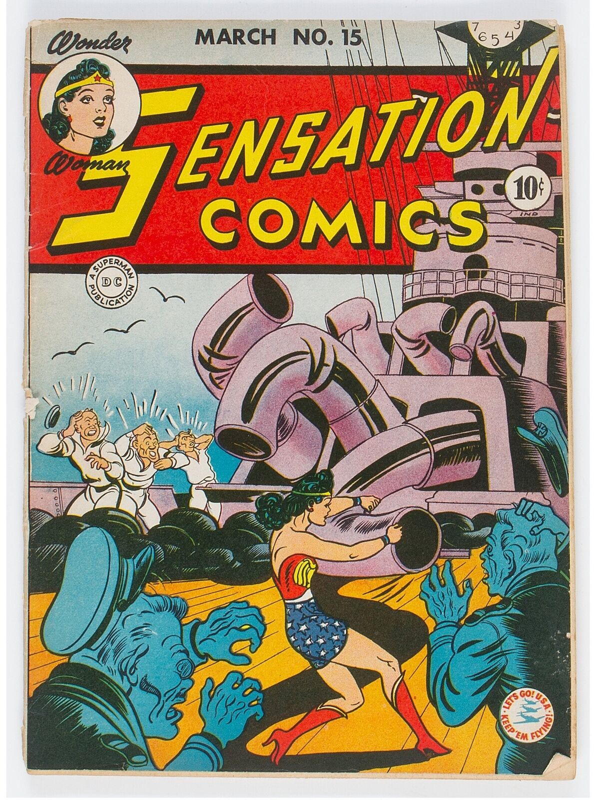 Sensation Comics 15 1943