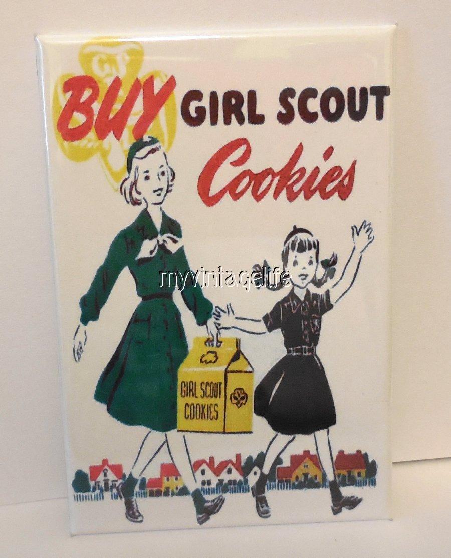 Vintage BUY GIRL SCOUT COOKIES  2\