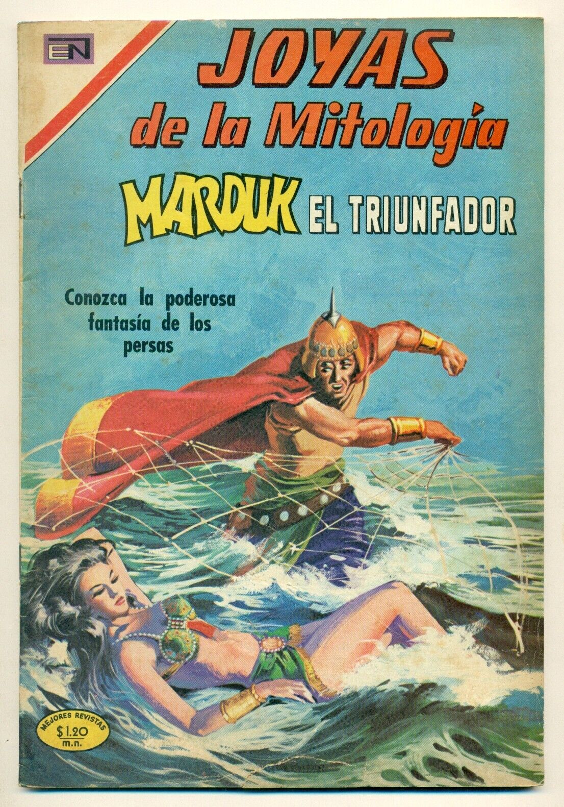 JOYAS de la MITOLOGIA #129 Marduk el Triunfador, Novaro Comic 1970