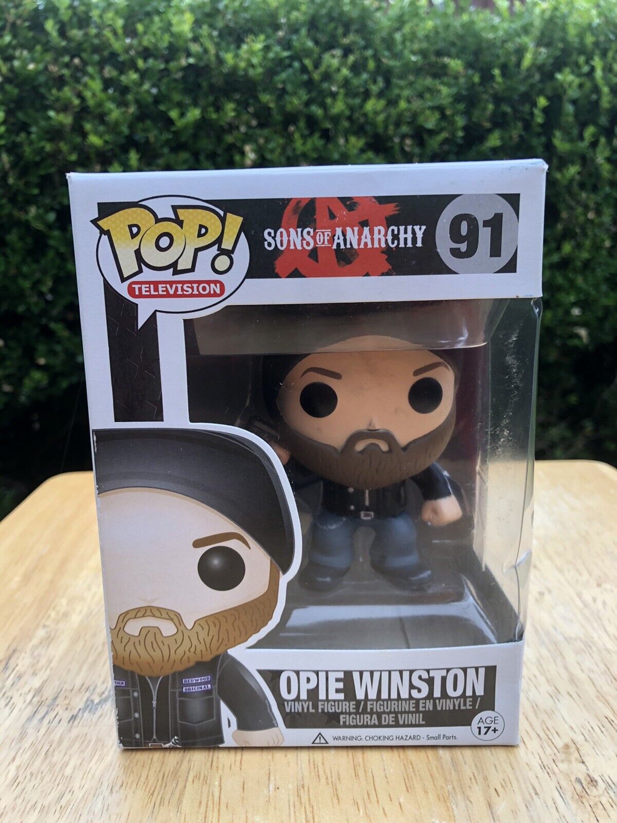 Funko POP Sons of Anarchy Opie Winston #91 Sons Of Anarchy Damaged Box