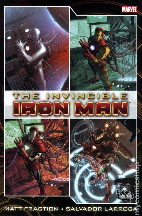 Invincible Iron Man HC Deluxe Edition #1-1ST FN 2010 Stock Image
