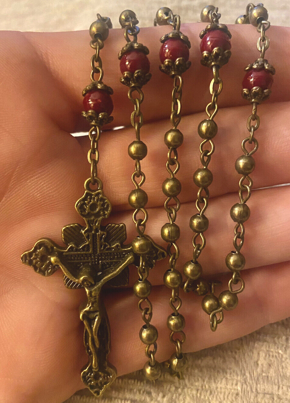 Beautifil Antique Bronze Rosary