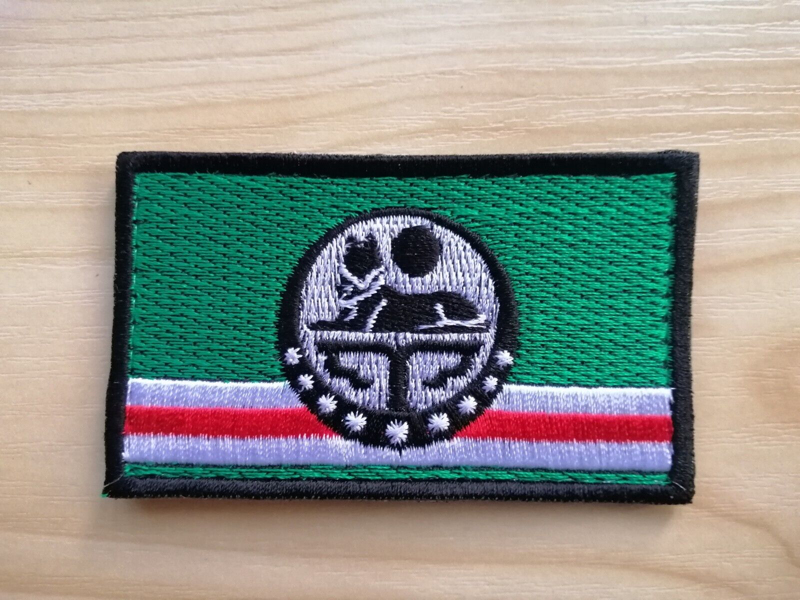 Chechen Republic of Ichkeria flagr embroidered patch UKRAINE TACTICAL PATCH