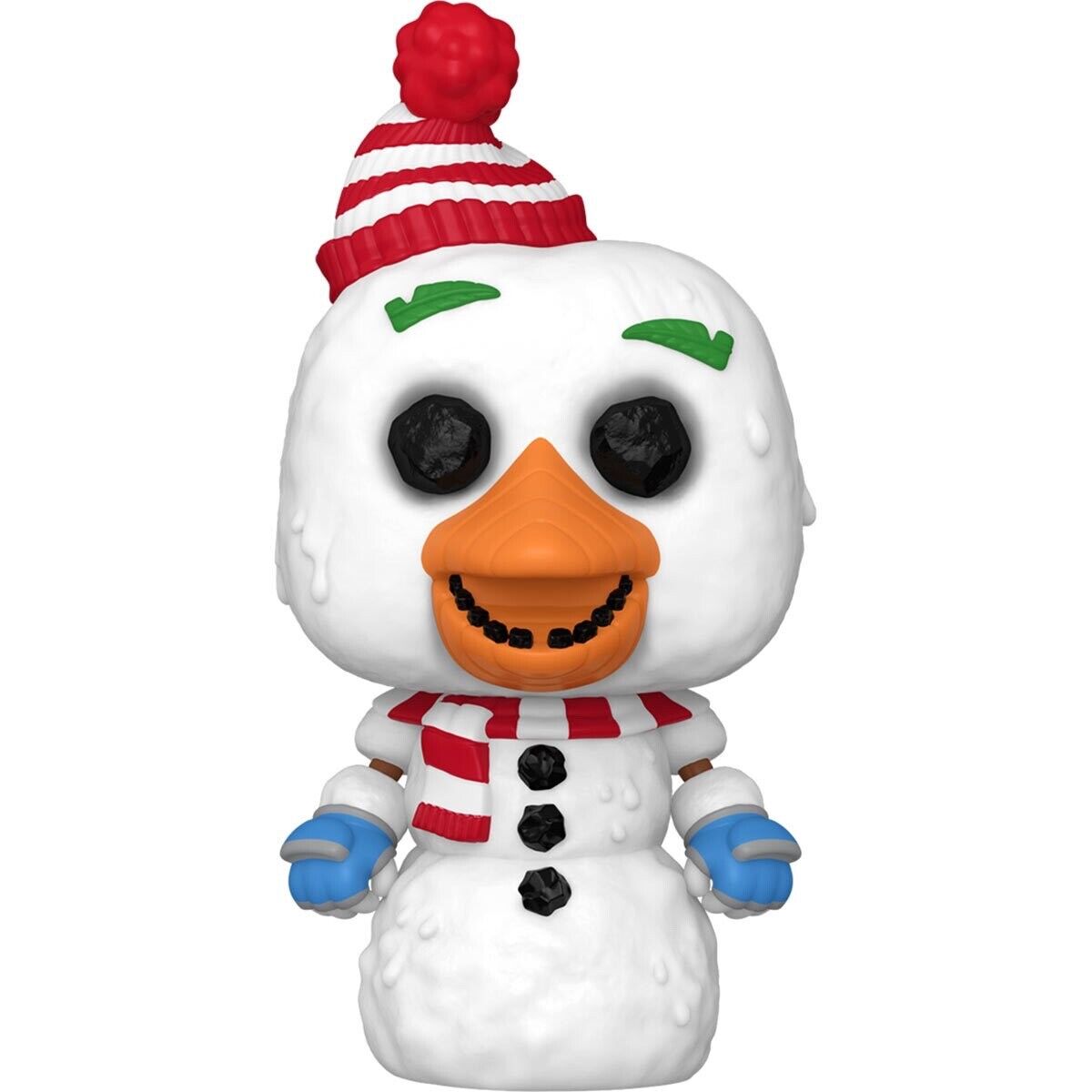FUNKO • HOLIDAY SNOWMAN CHICA • FNAF Five Nights At Freddys • w/Pro • Ships Free