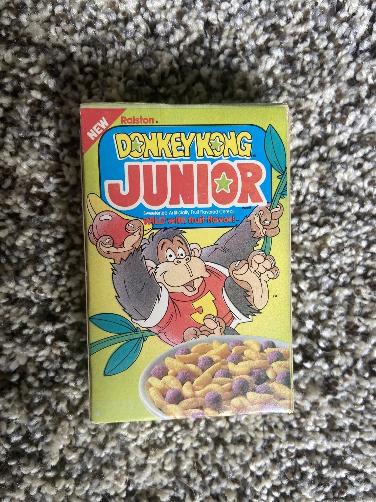 1983 Donkey Kong Junior Sealed Ralston Playing Cards Extremely RARE