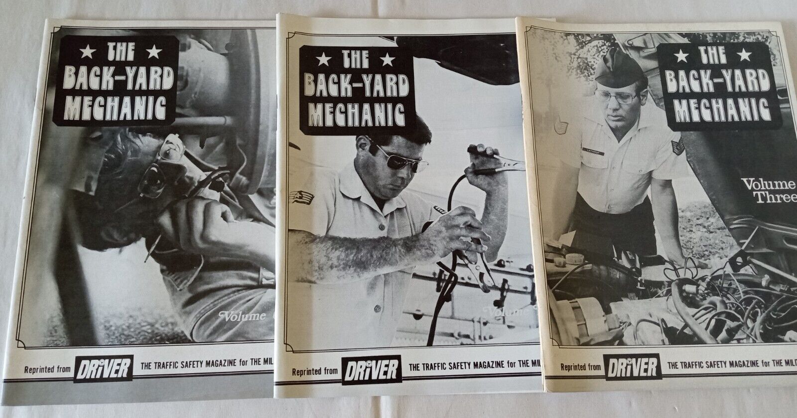 The Backyard Mechanic Volumes 1, 2, 3 For The Military Driver 1980\'s