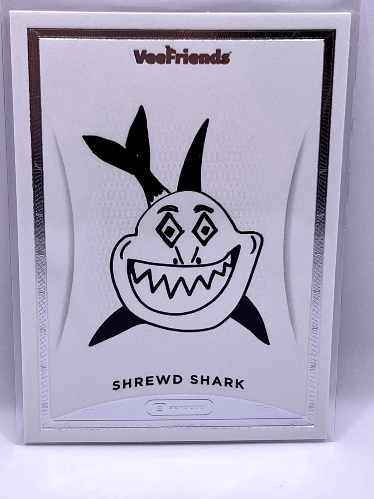Shrewd Shark - Core 1/22 Veefriends Series 1 ZeroCool Trading Card Vaynerchuk