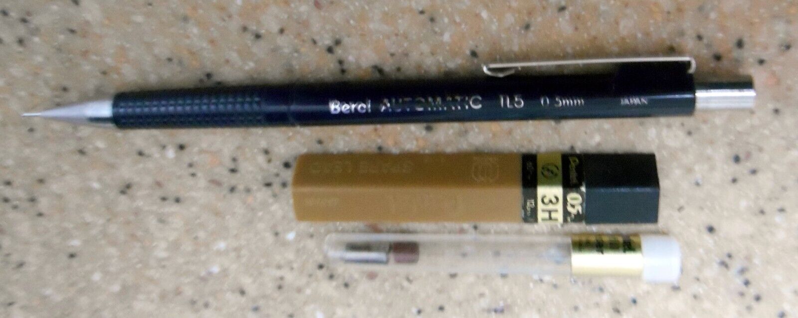Berol Automatic TL5 Mechanical Pencil  0.5mm  Dark Blue  Japan