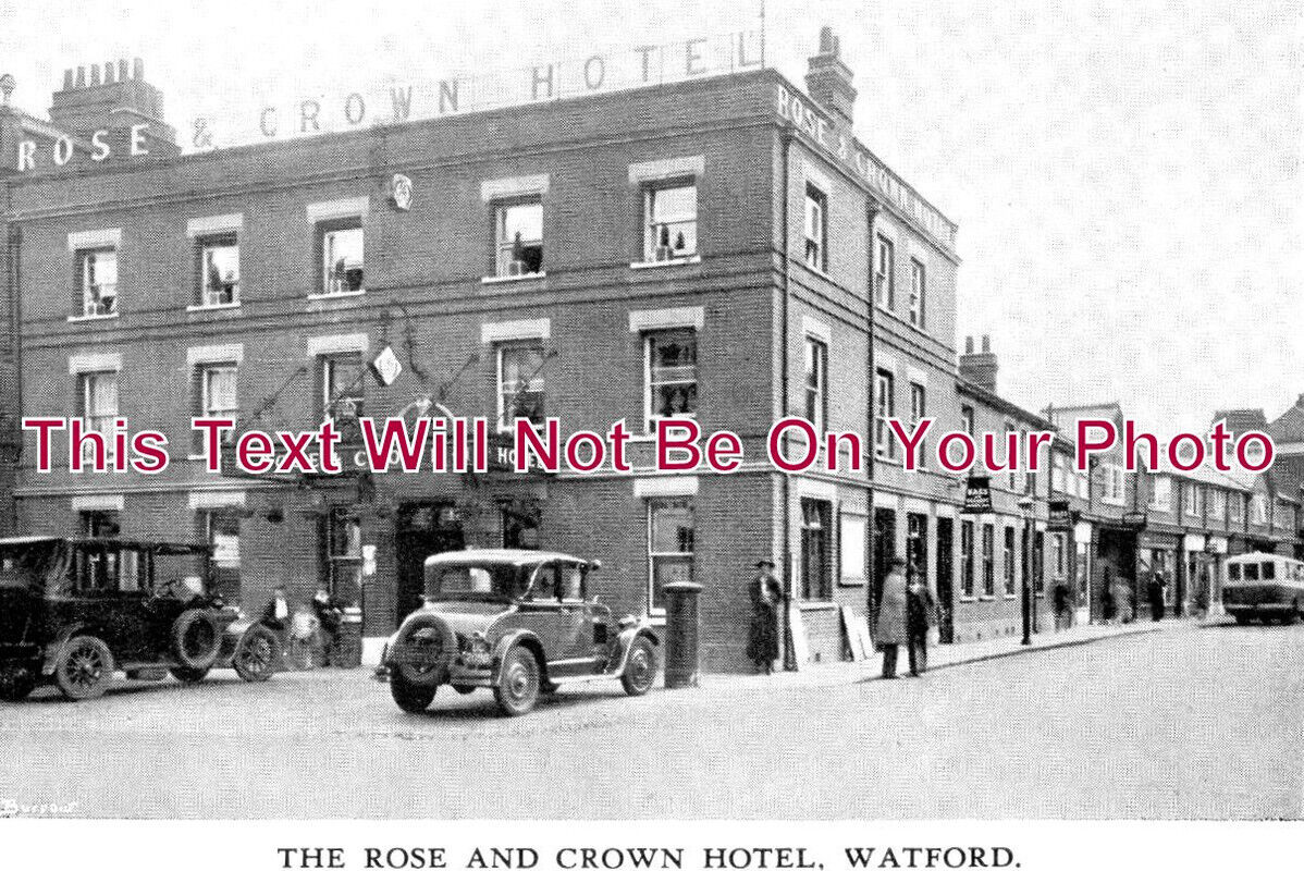 HF 1869 - The Rose & Crown Hotel, Watford, Hertfordshire c1933