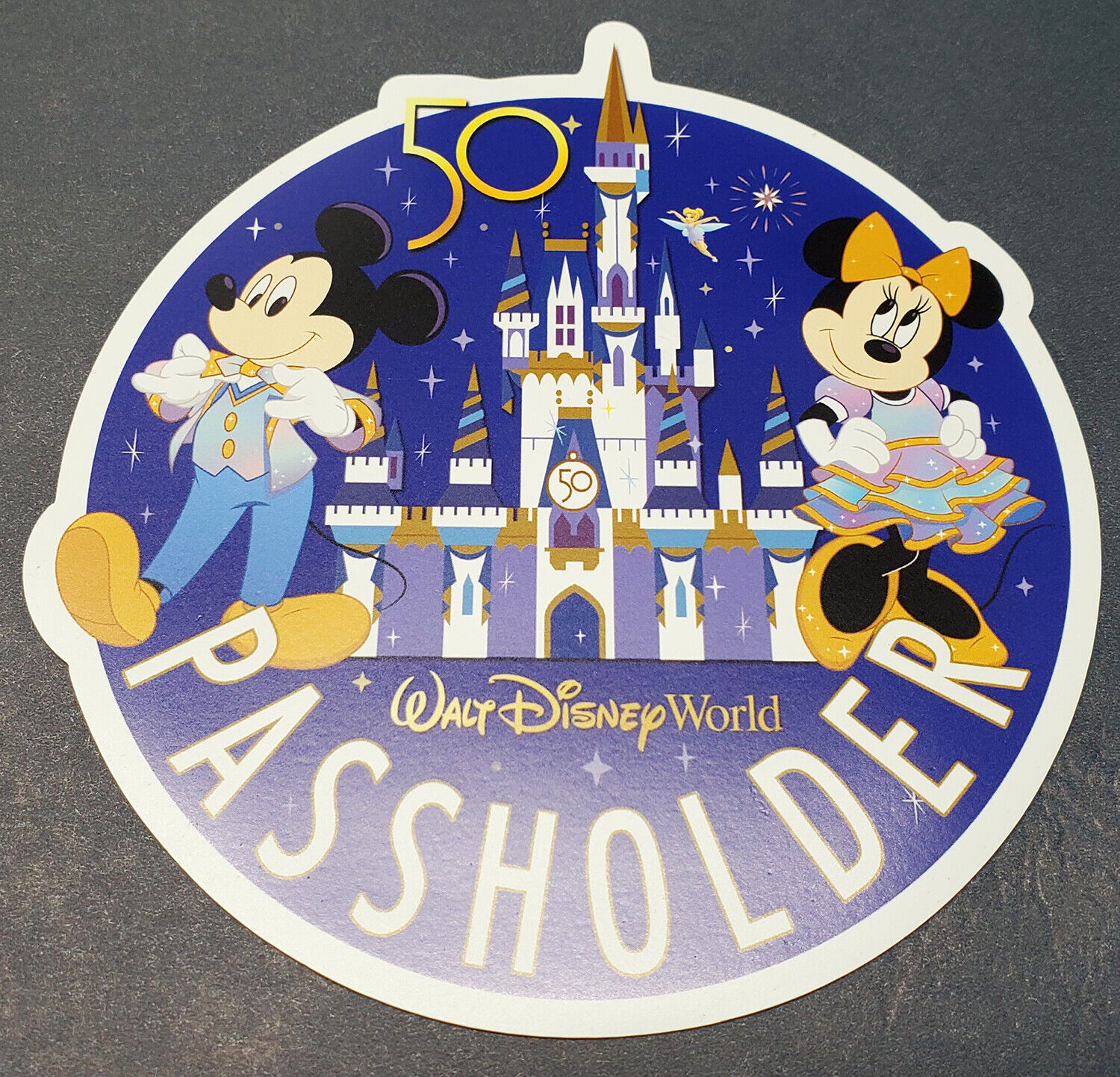 Walt Disney World 50th Anniversary Most Magical Celebration AP passholder magnet
