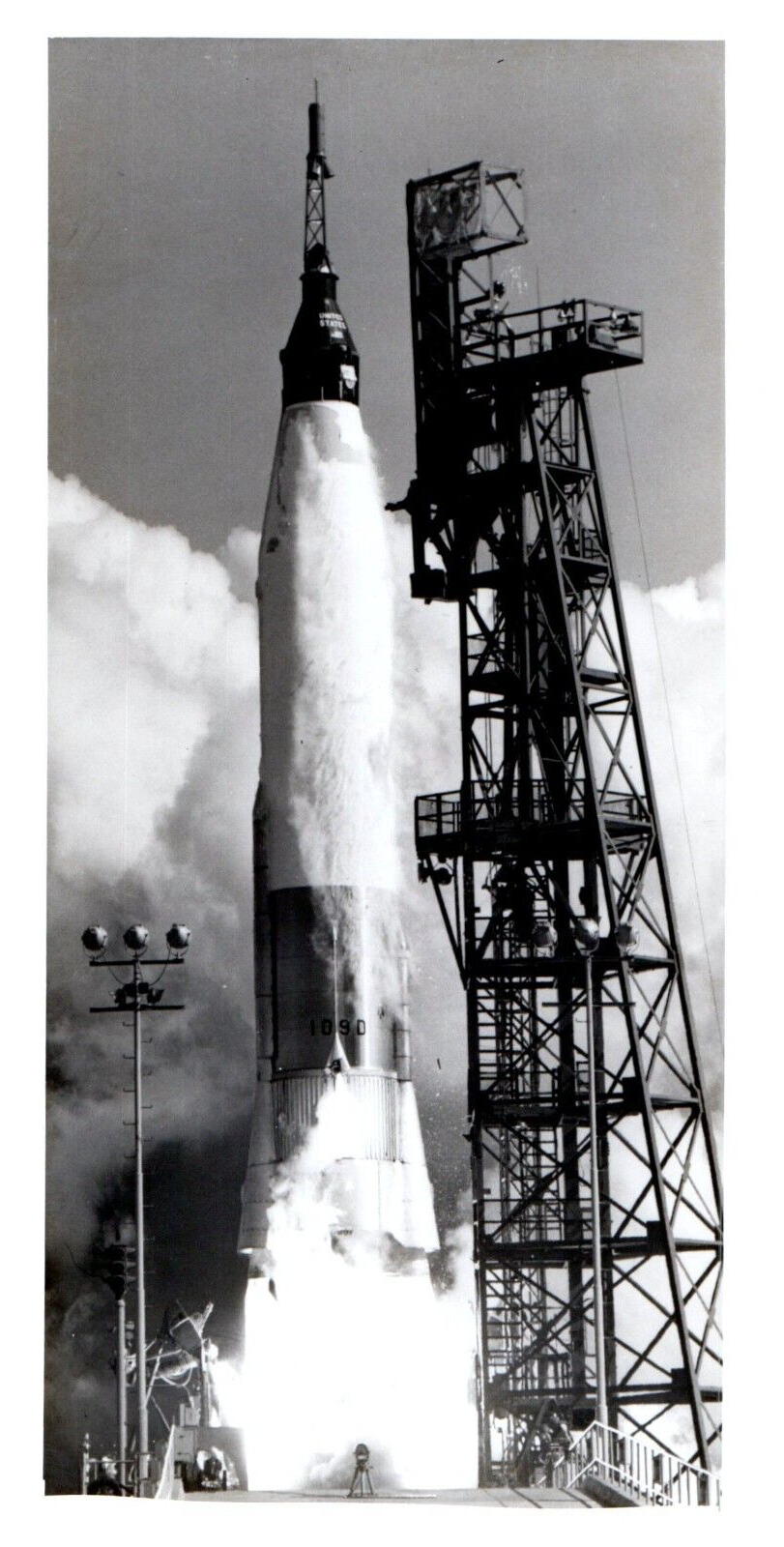 Mercury John Glenn  Atlas Missile 2-20-62 NASA Original Unclassified Photograph