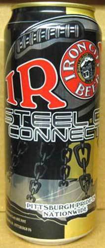 IRON CITY BEER STEEL CITY CONNECTION 16oz CAN, Pittsburgh, PENNSYLVANIA, Grade 1
