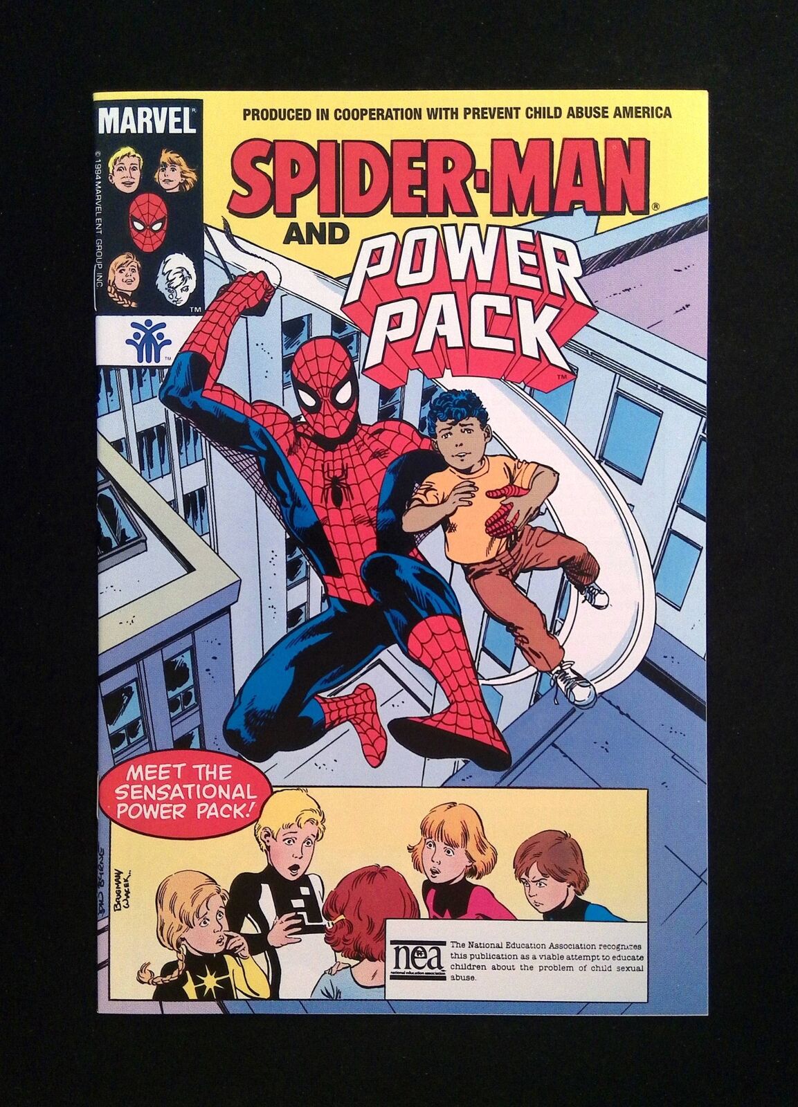Spider-Man And Power Pack Giveaway #1L  MARVEL Comics 2000 NM  VARIANT COVER