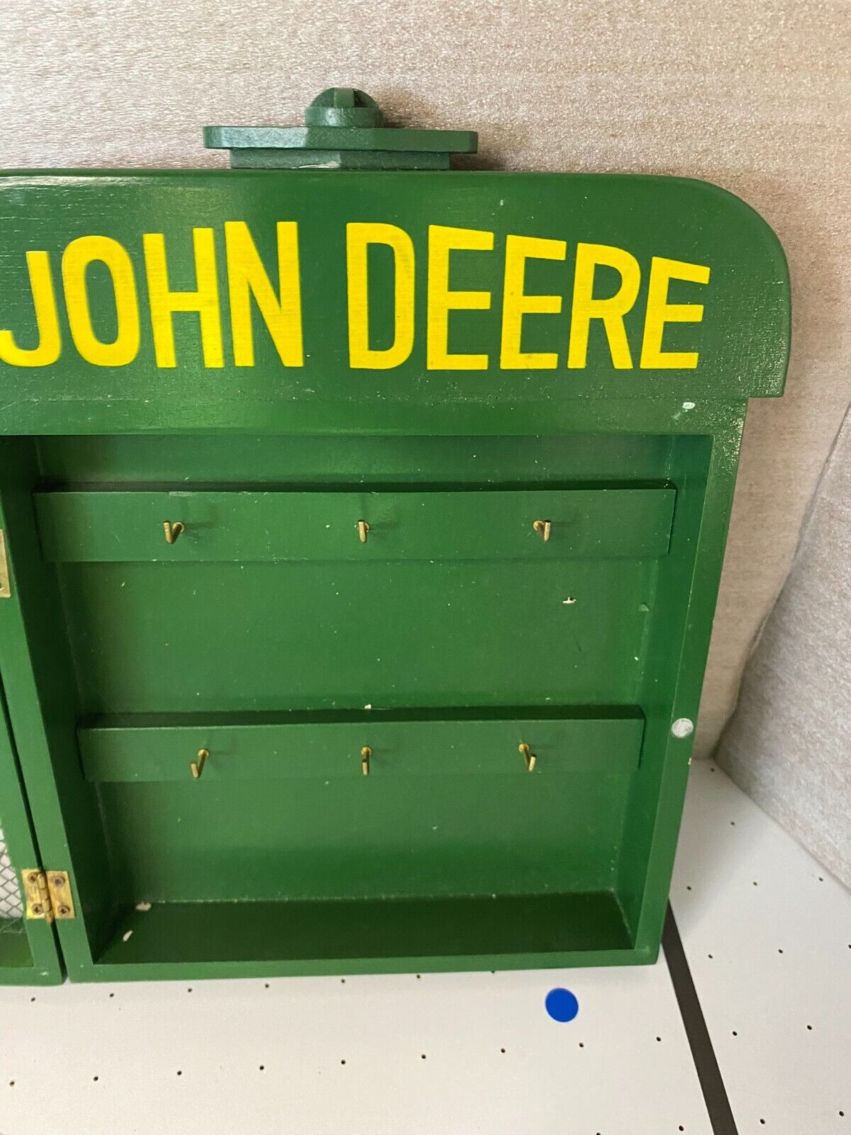 John Deere Radiator Key Box Holder