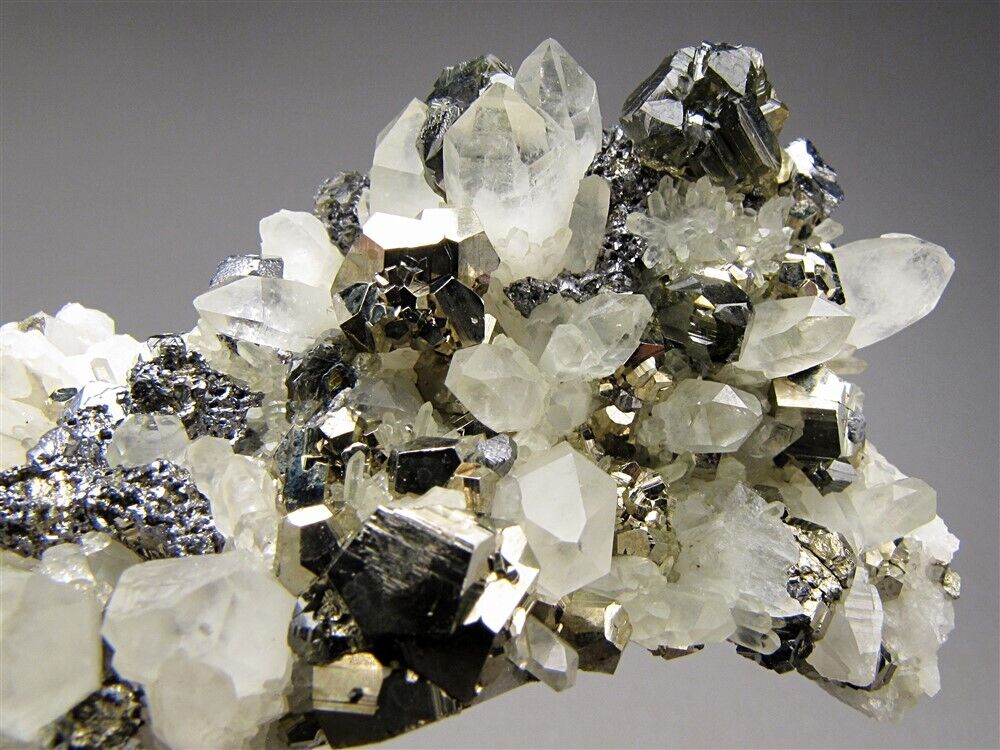 Quartz Pyrite Sphalerite and Galena Emma Mine Butte Silver Bow County Montana