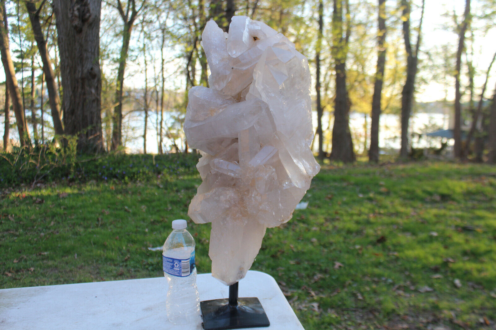 Stunning Huge Very Beautiful Super Excellent Quartz Crystal Formation 
