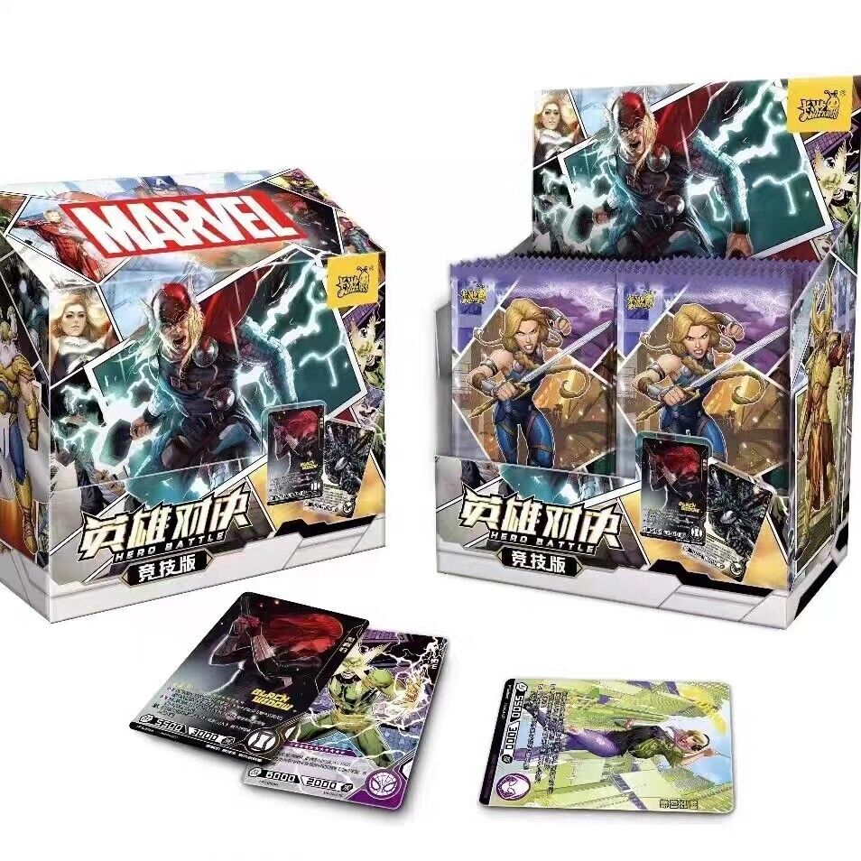 Kayou Marvel Hero Battle Series 4 Thor 1 Box 20 Pack Official gift New