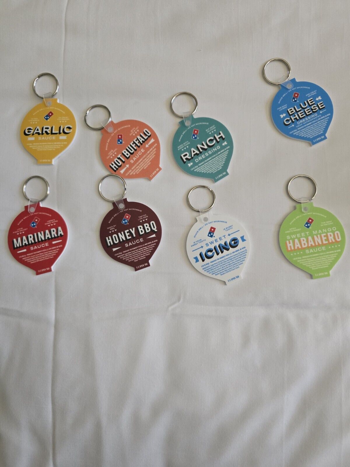 Domino's Pizza 2024 World Wide Rally Swag Keychains