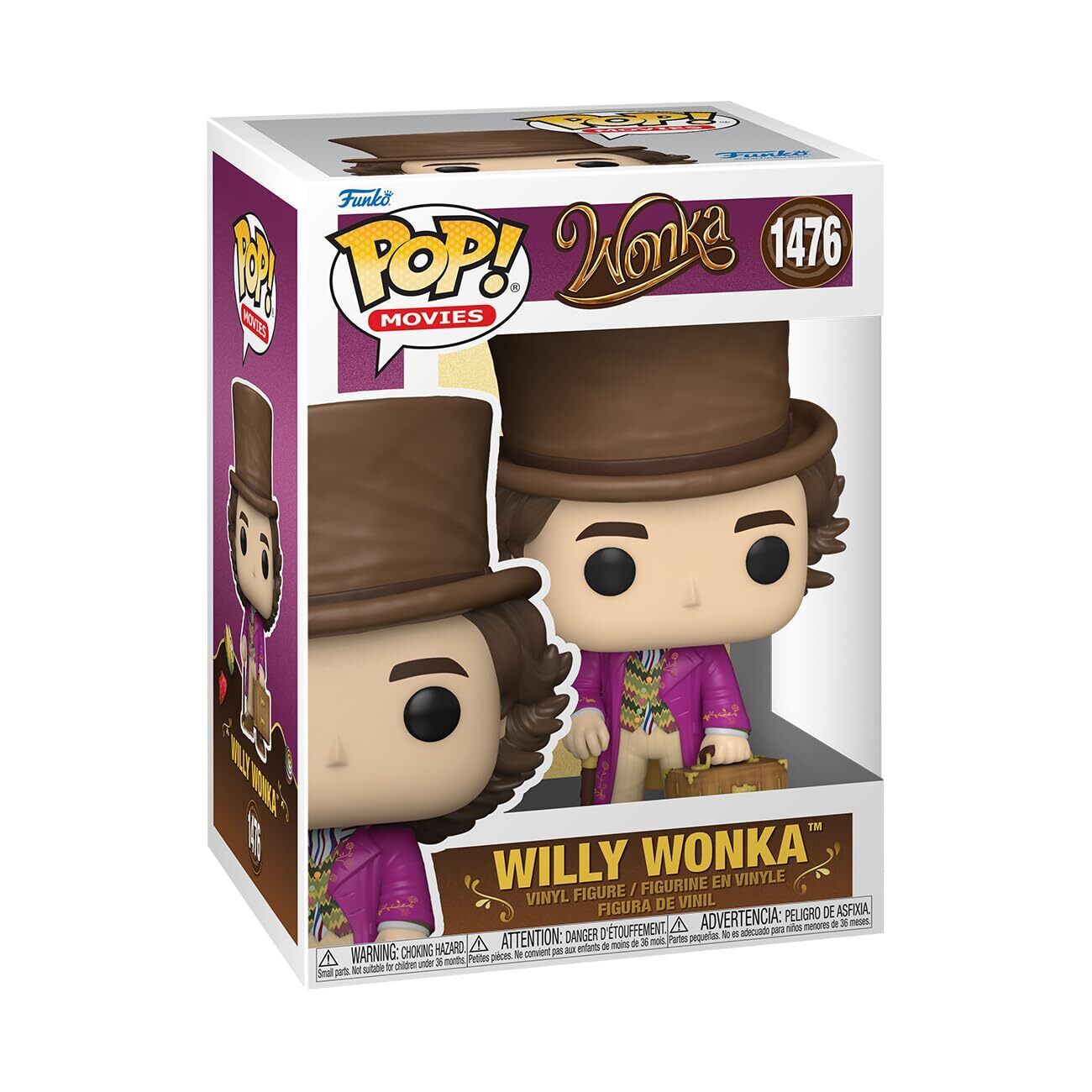 Funko POP Movies: Wonka - Willy Wonka - Collectable Vinyl Figure - Gift Idea - 