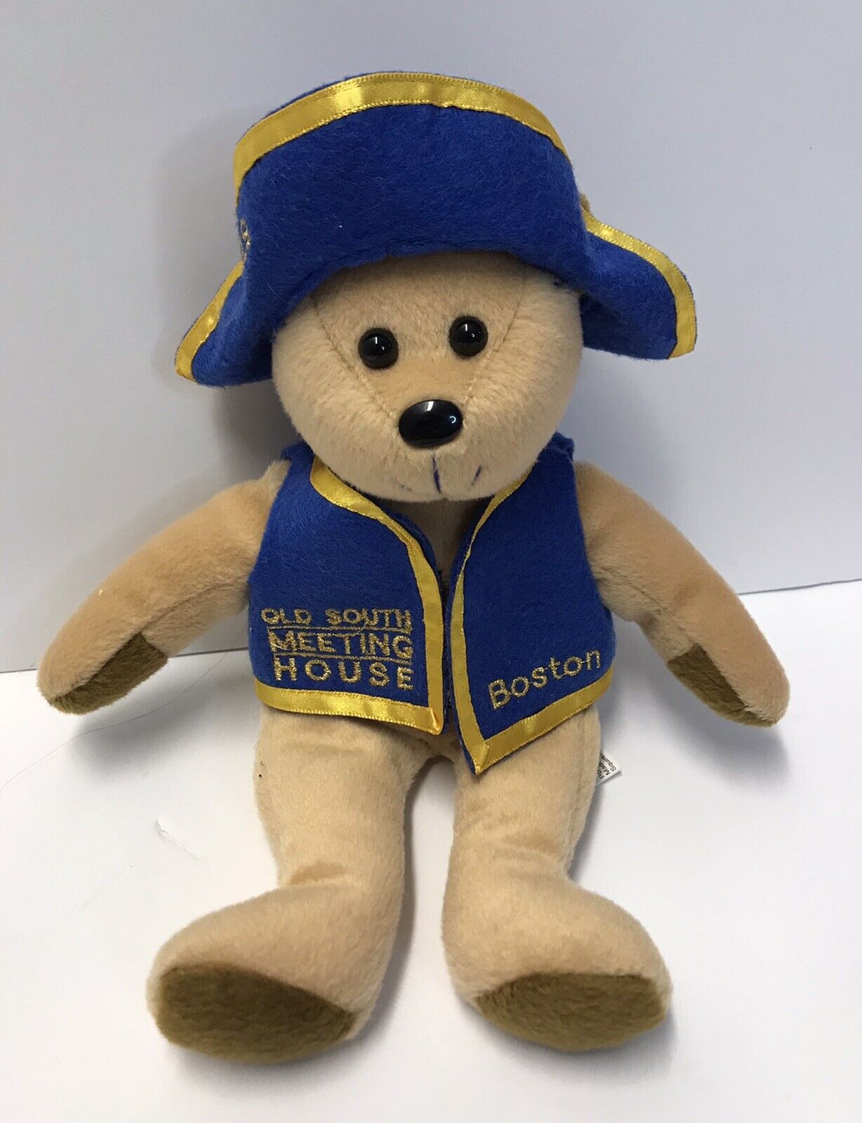 Boston Old South Meeting House stuffed Bear by Squires & Co.