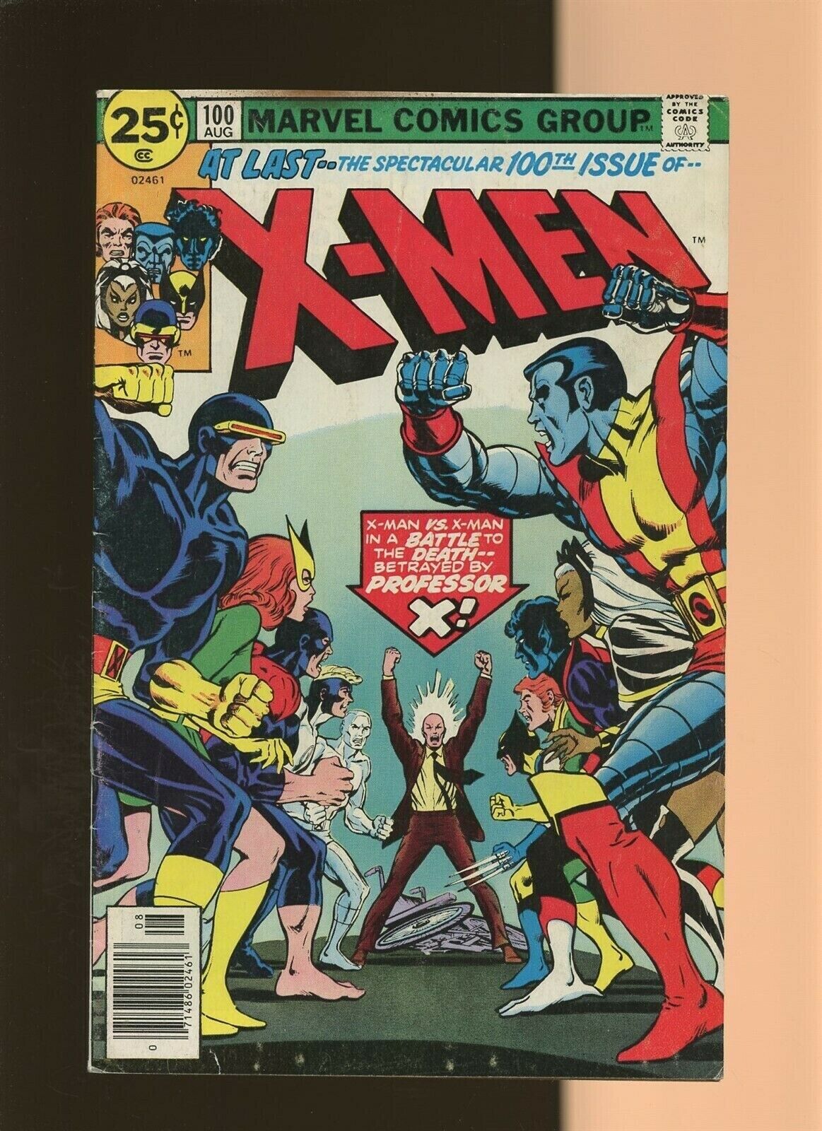 Uncanny X-Men #100, VG/FN 5.0, Wolverine, Storm, Nightcrawler, Colossus