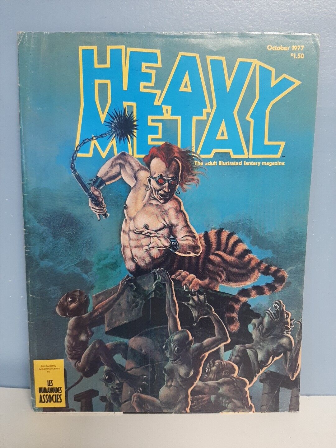 Vtg. Heavy Metal Magazine Oct. 1977 Fantasy Magazine