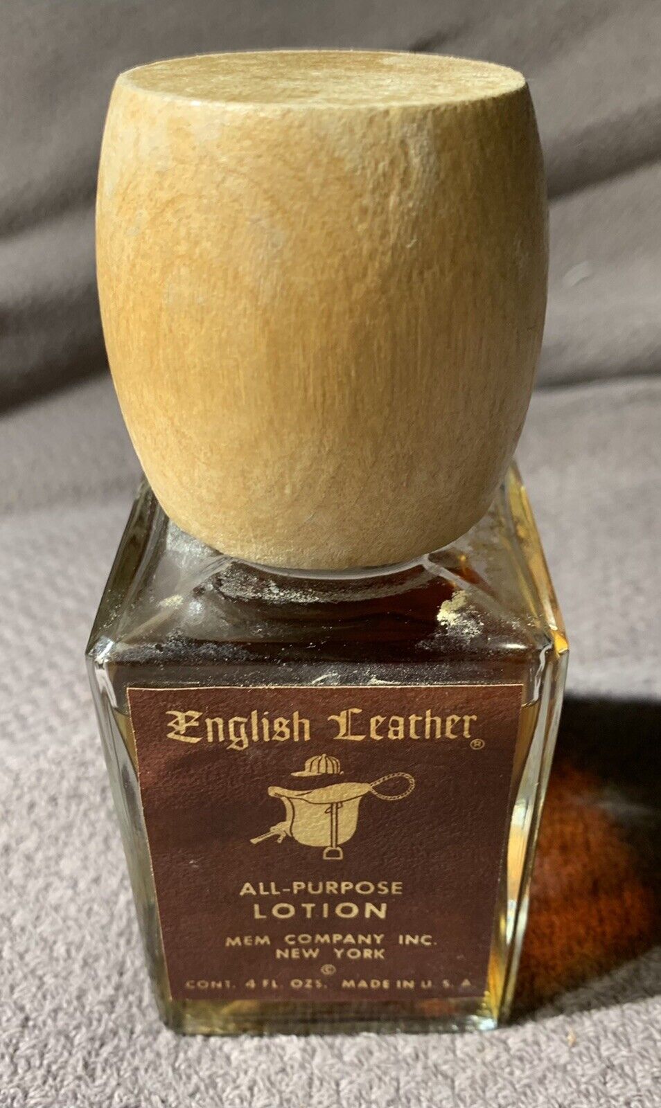 Vintage English Leather cologne 60s