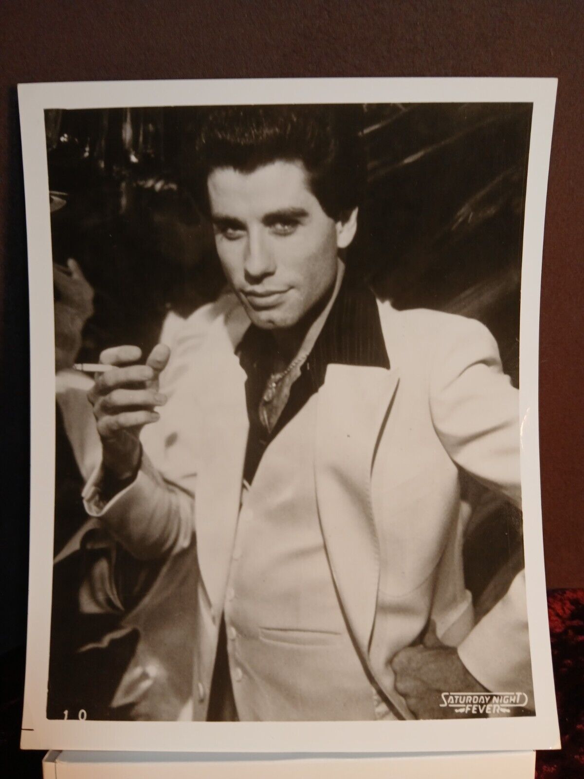 vintage john travolta photo
