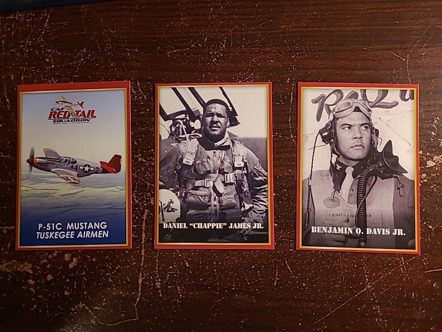 Tuskegee Airmen Redtail Squadron Cards