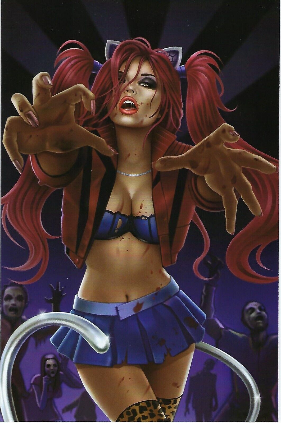Princesses VS. Zombies Keith Garvey Virgin Variant Cover Limited to 100 NM