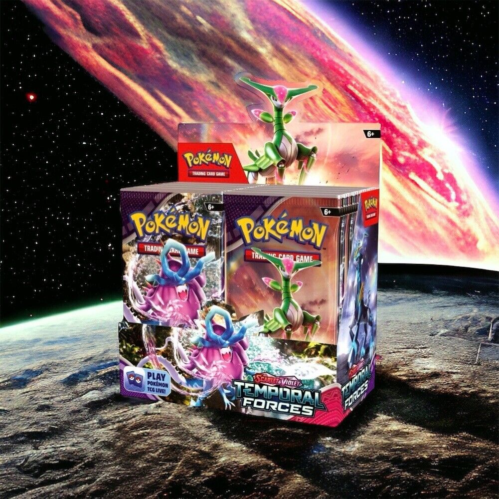 Pokemon Temporal Forces - Booster Box: PREORDER March 22nd