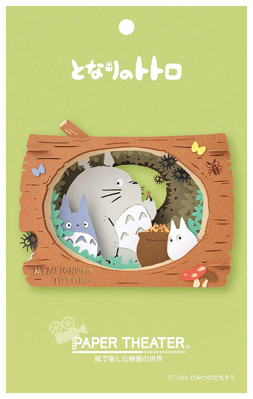 Ensky My Neighbor Totoro Paper Theater - Totoros In Log