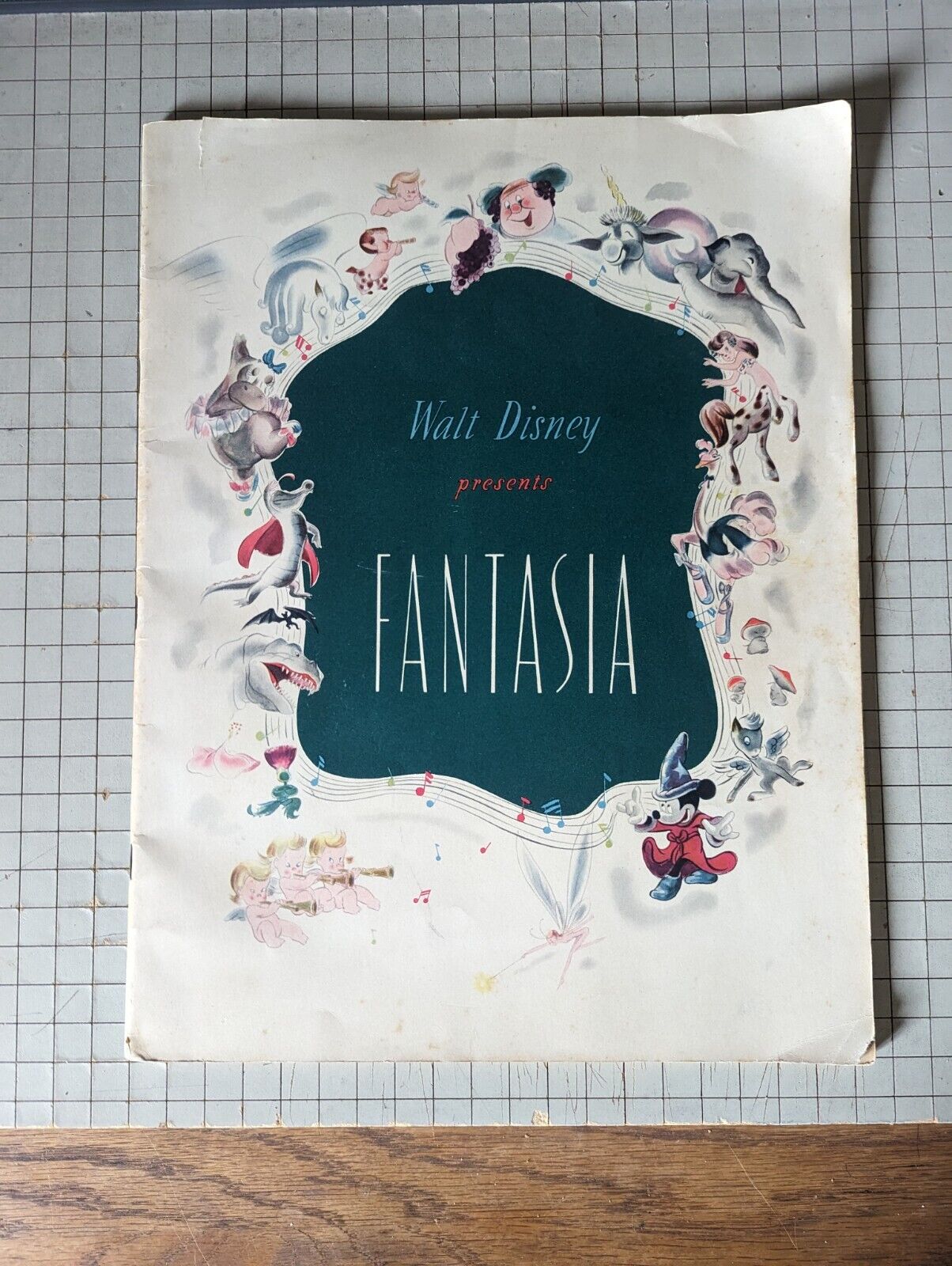 Walt Disney presents Fantasia 1940 Program