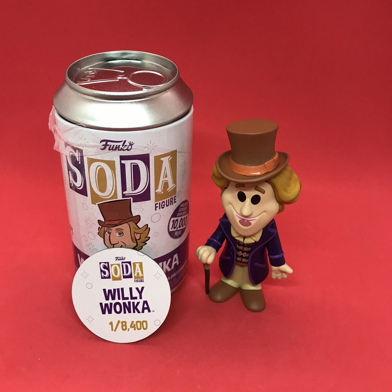 Opened Funko Soda WILLY WONKA Figure Willy Wonka And The Chocolate Factory Movie
