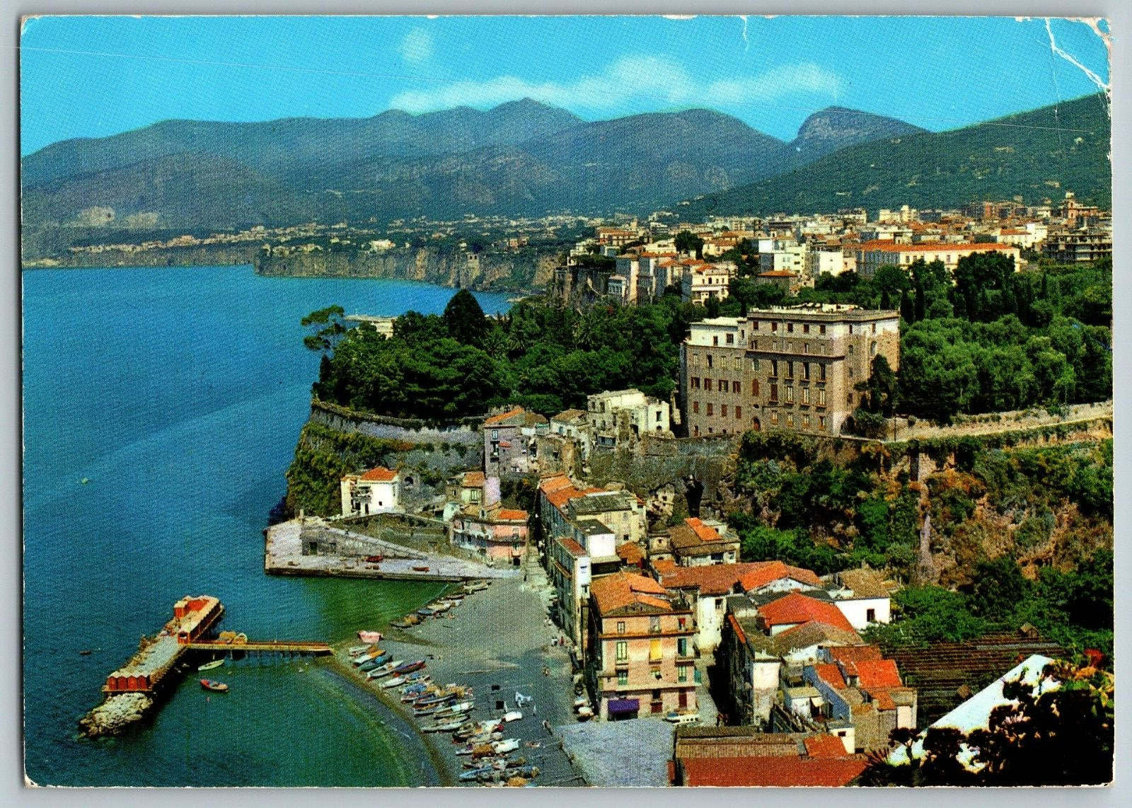 Sorento - 1970 - Marina Grande - Vintage Postcard 4x6 - Chrome - Posted