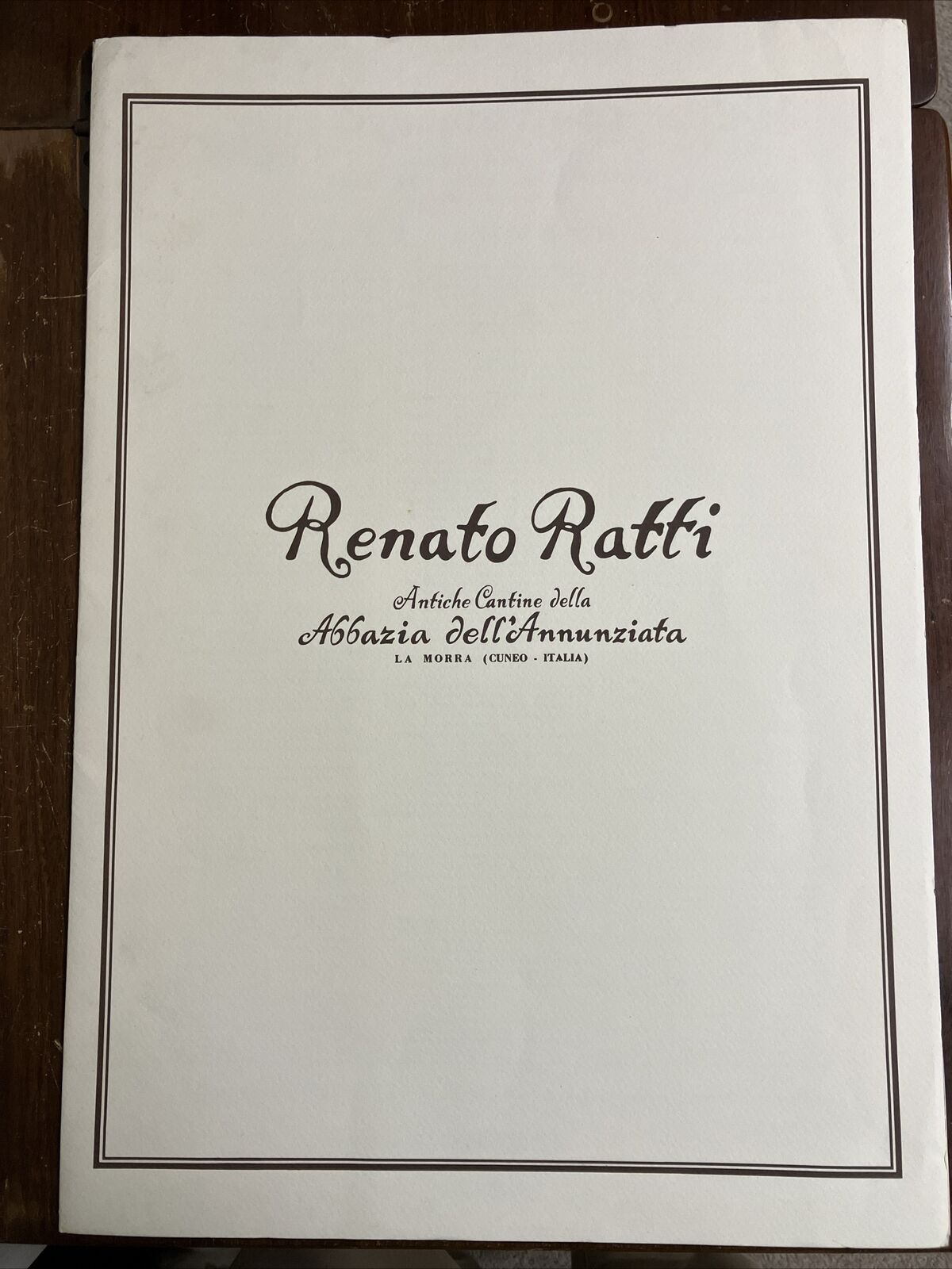 Vintage 1980s Renato Ratti Portfolio Of Wine Maps & Prints All In Italian 14x20”