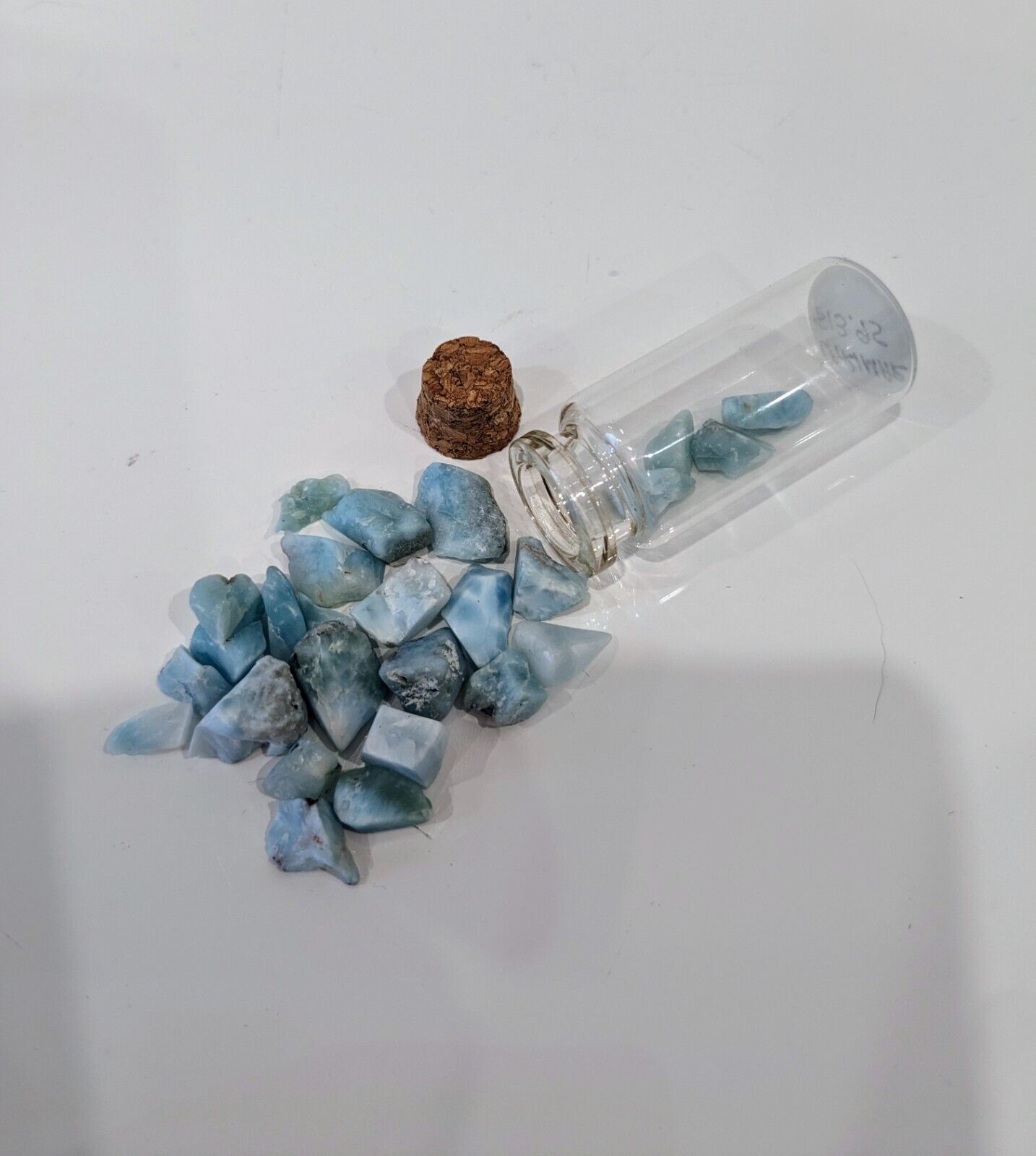 High Quality Natural Larimar Chips in 2\