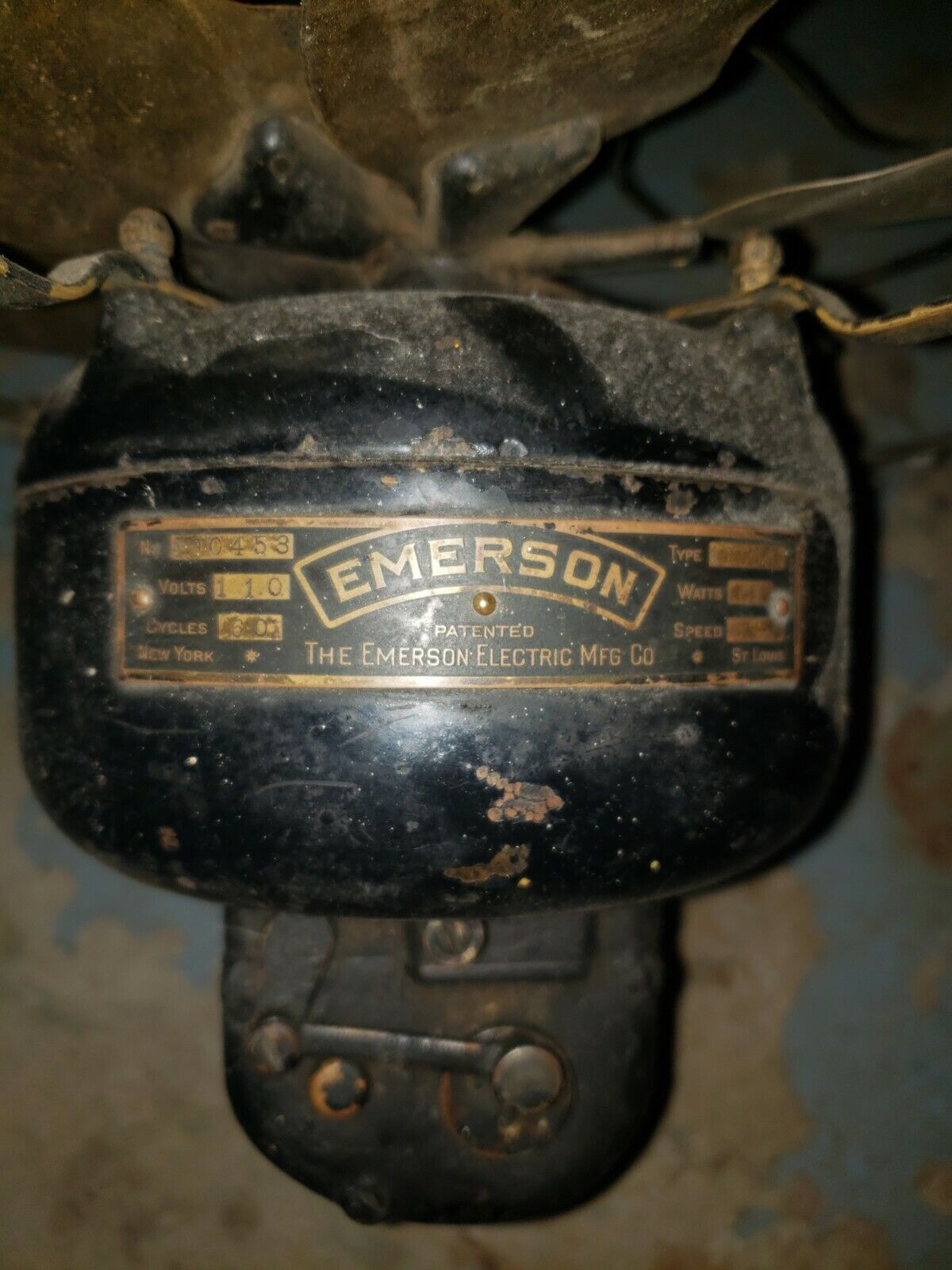 Vintage Emerson Fan Type 16666.