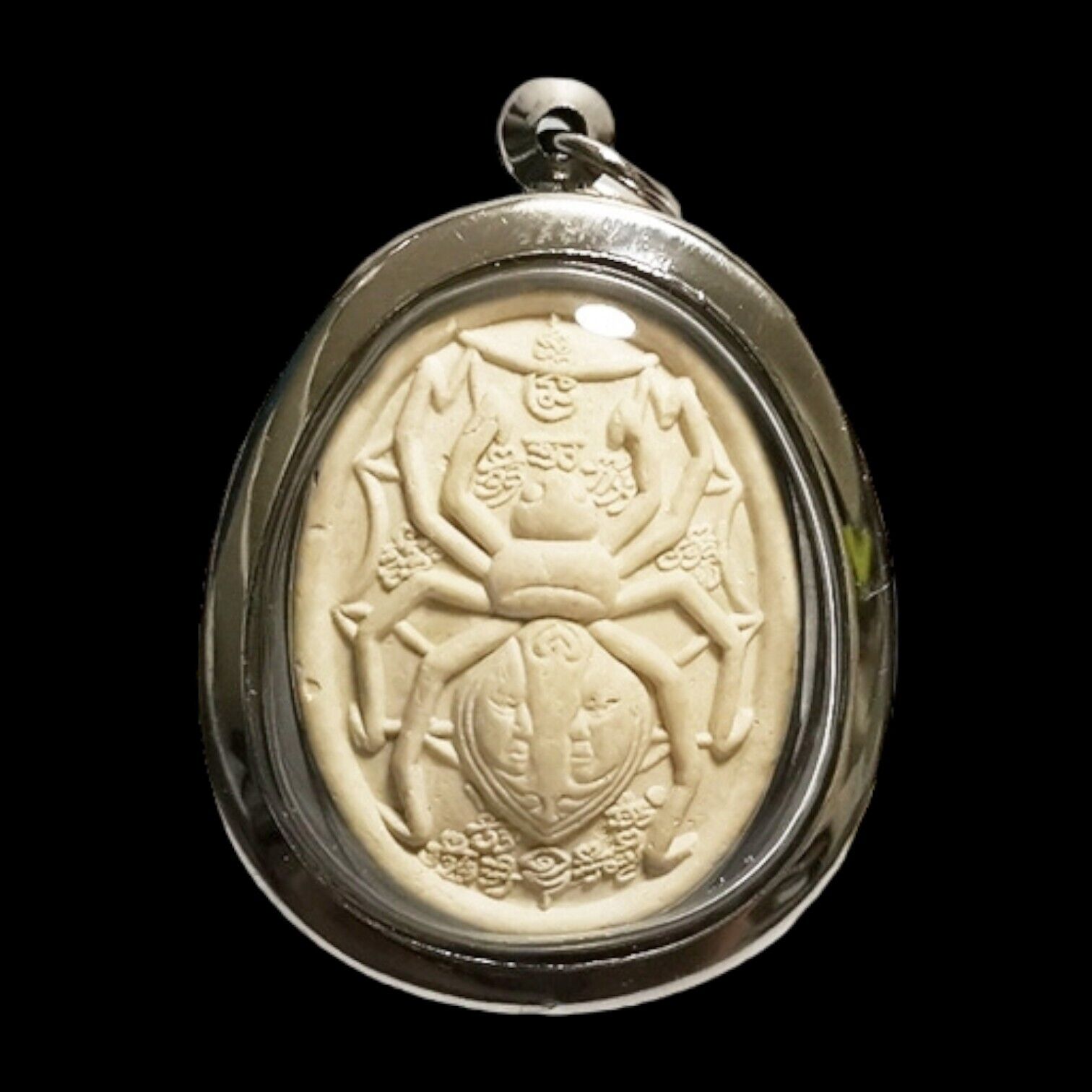 Kruba Krissana Maeng Mung Dak Thai Buddha Spider Amulet Holy Talisman 2551 Rare