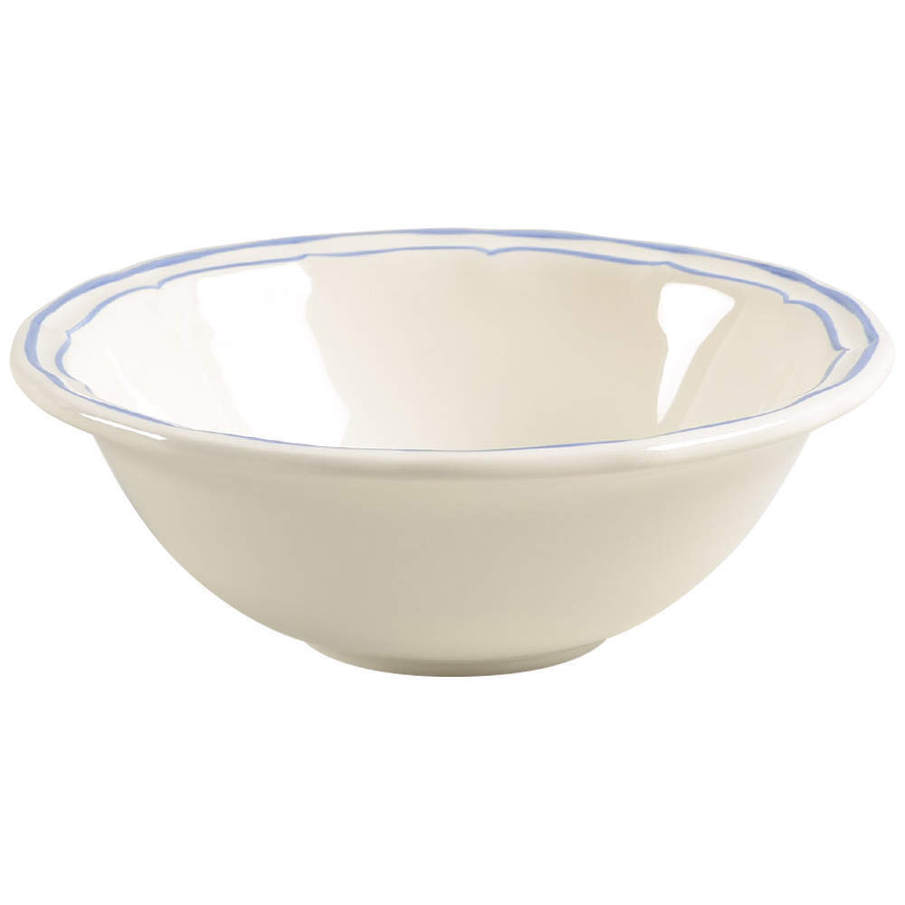 Faiencerie De Gien Filets Bleus  Large Soup/Cereal Bowl 10387103