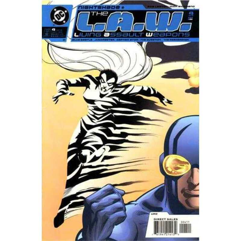 L.A.W.: Living Assault Weapons #4 in Near Mint condition. DC comics [r