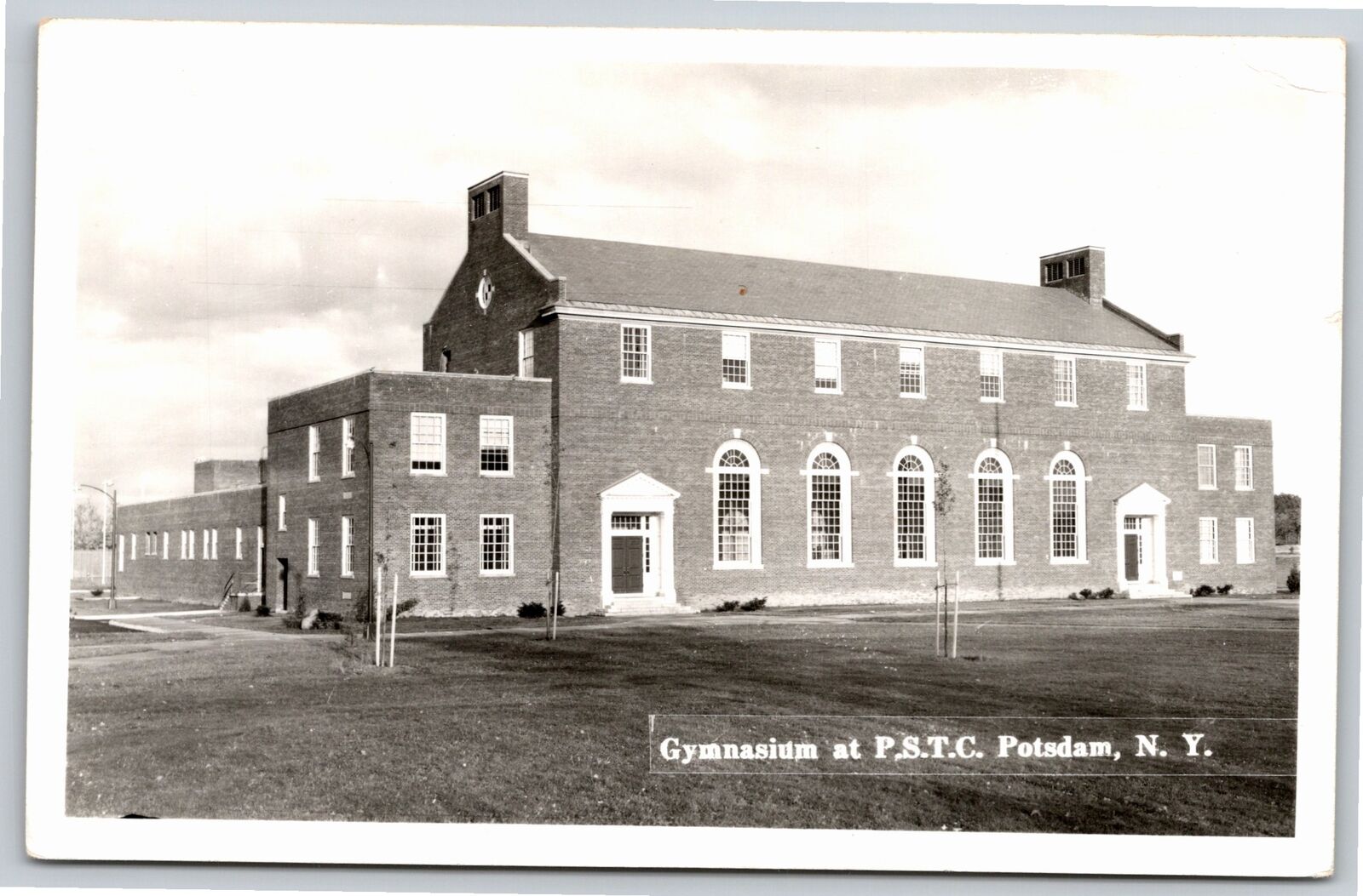 Potsdam New York~PSTC Gymnasium~Teachers College~1950s RPPC